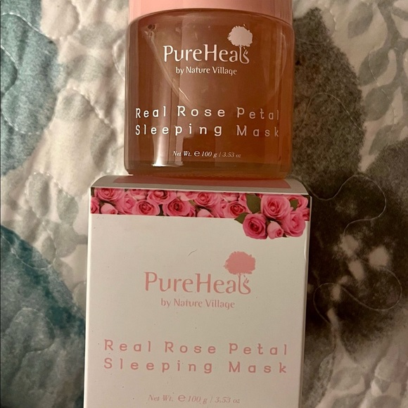 Pure Heals Real Rose Petal Sleeping Mask, 3.53 fl.oz (100g) MSRP $55.00 - Picture 3 of 5
